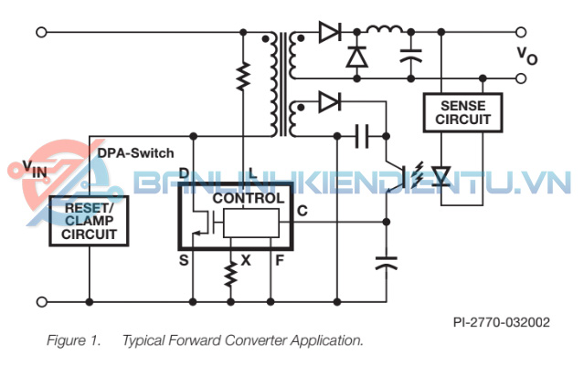 Sơ đồ mạch DPA425GN