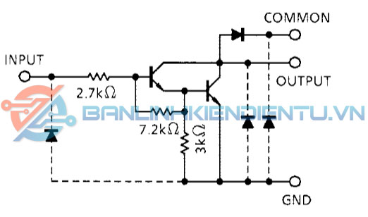 Sơ đồ tương đương TD62004AF
