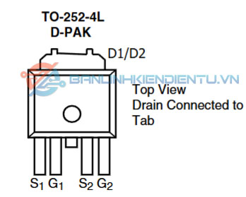 Sơ đồ chân STU312D