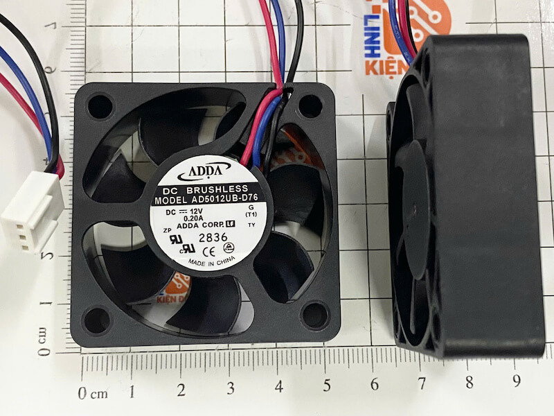 Quạt ADDA AD5012UB-D76 12V 0.20A 50×50×15mm