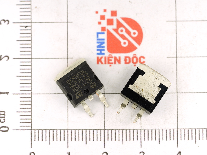B55NF06, STB55NF06LT4, B55NF06L Mosfet Kênh-N 60V/55A TO-263