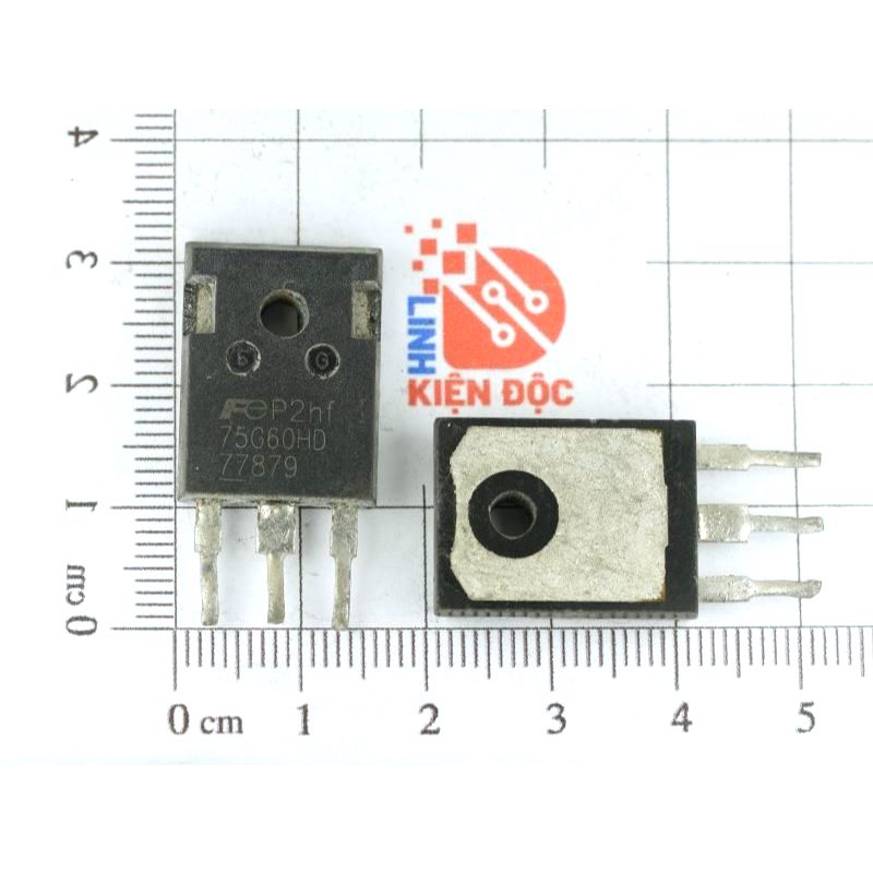 75G60HD, FGW75G60HD 75G60HC IGBT 600V/75A TO-247 tháo máy