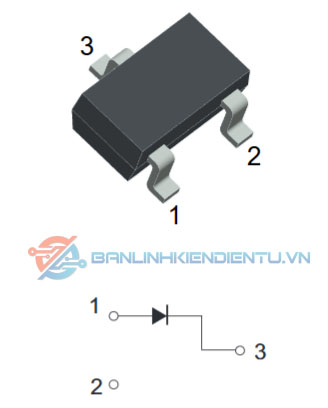 Sơ đồ chân và cấu tạo MMBD914