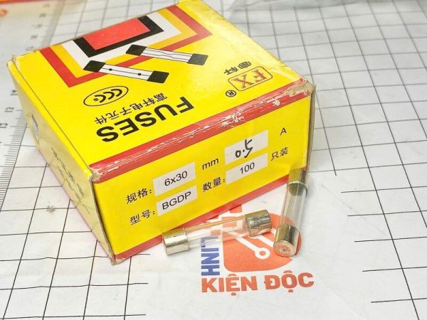 Cầu chì thủy tinh 0.5A_3