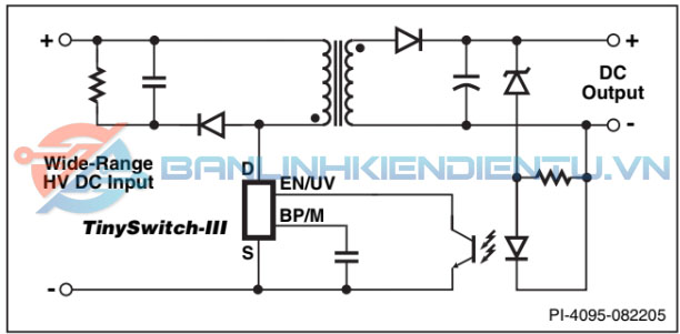 Mạch ứng dụng TNY277GN