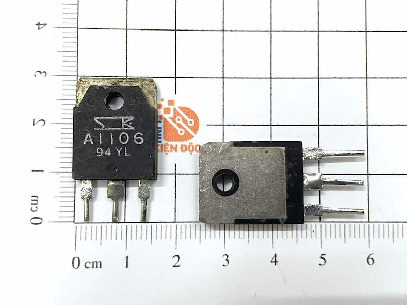 A1106, 2SA1106 Transistor PNP 10A/140V TO-3P Tháo Máy