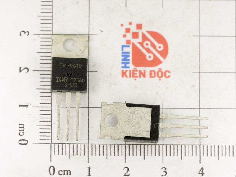IRF9610 9610 Mosfet Kênh – P 1.8A 200V TO-220 Chính hãng