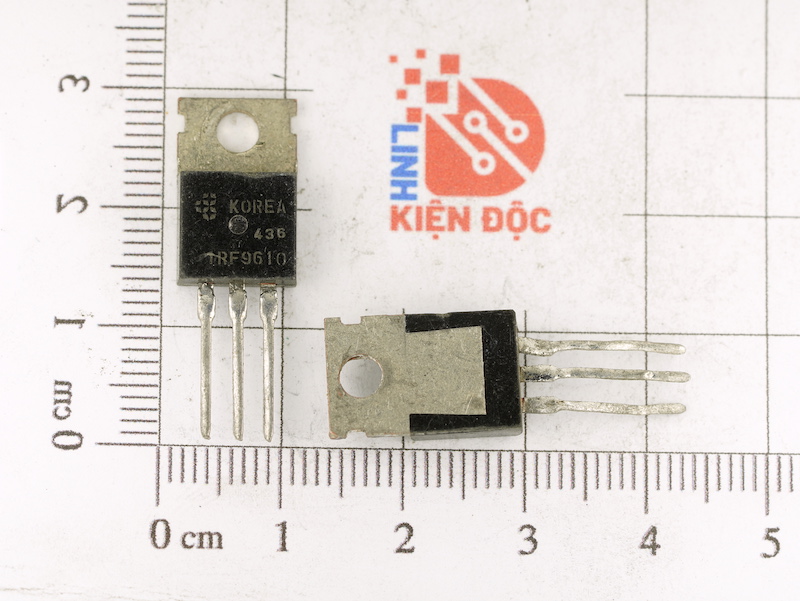 IRF9610 Mosfet Kênh-P 200V/1.8A TO-220 Tháo Máy