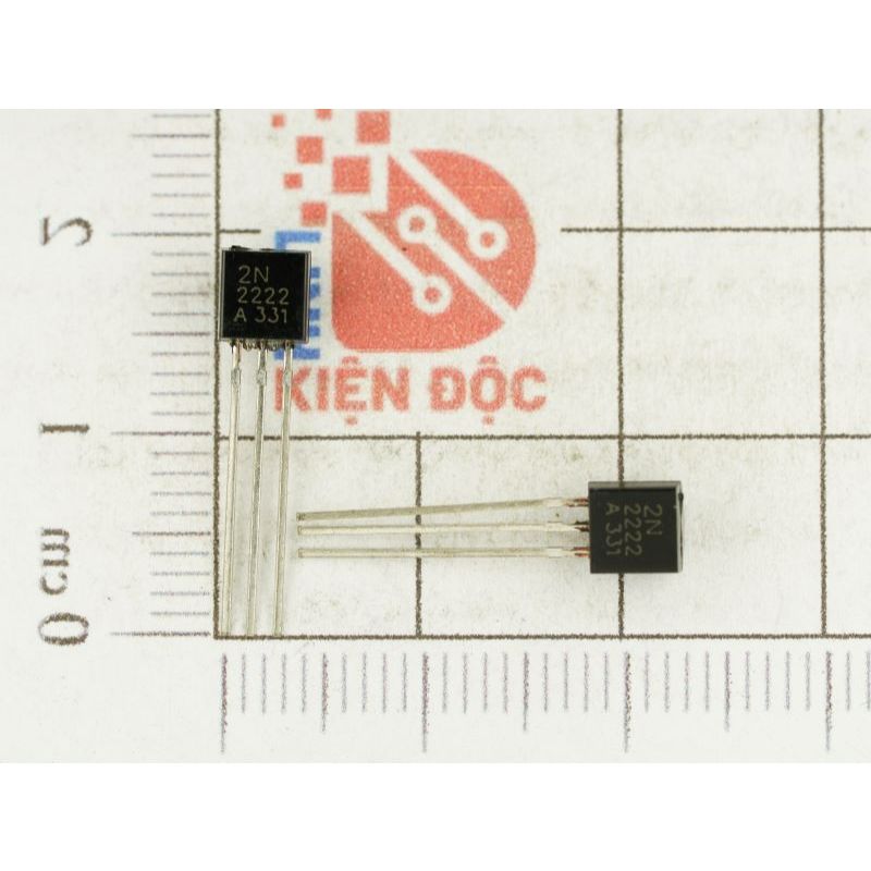 2N2222 NPN 40V 600mA TO92 hàng thường