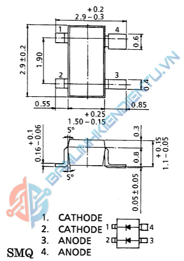 Kích thước 1SS306