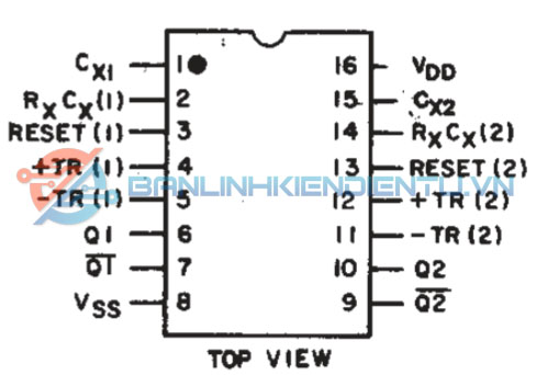 Sơ đồ chân CD14538