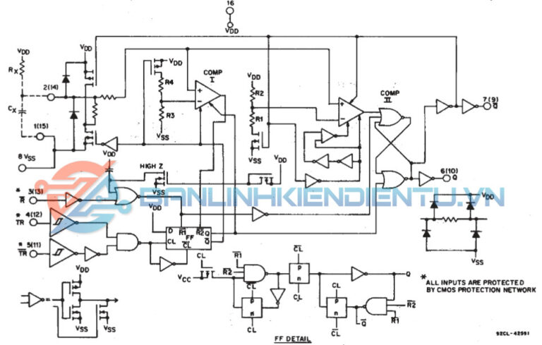 Sơ đồ logic CD14538
