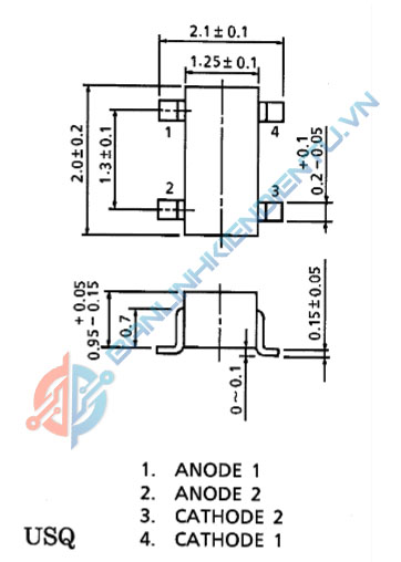 Kích thước 1SS383