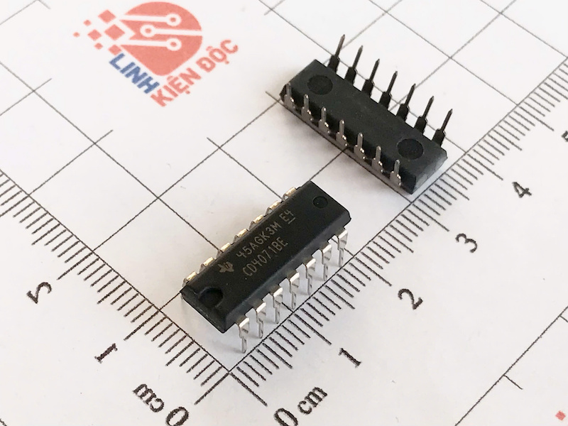 CD4071BE, CD4071 IC Số DIP-14 hàng nhập khẩu