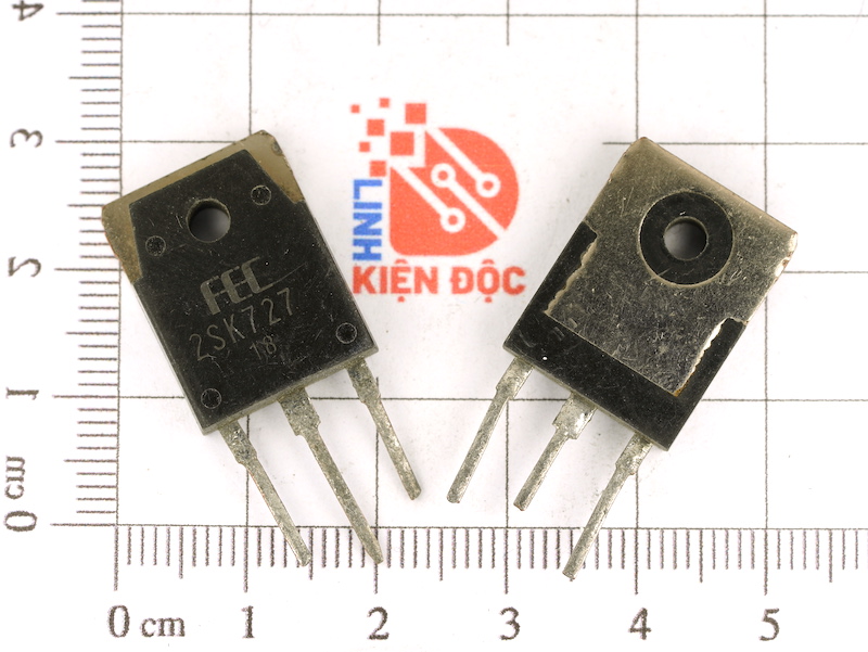 2SK727 K727 mosfet TO-3P 5A 900V tháo máy