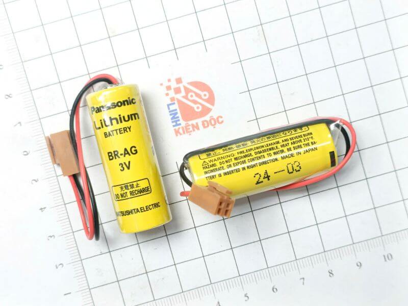 Pin nuôi nguồn Panasonic BR-AG 3V Lithium 2200mAh giắc nâu_2
