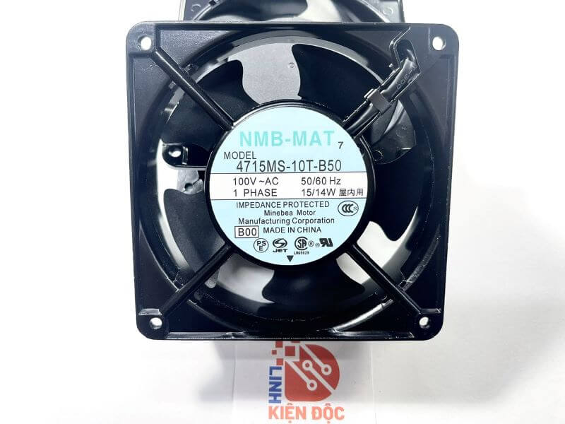 Quạt NMB-MAT 4715MS-10T-B50, 100VA, 120x120x38mm