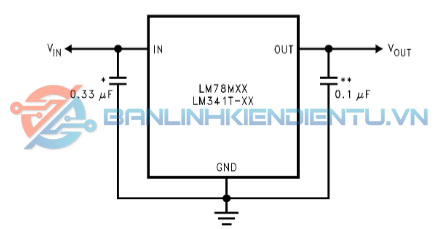 Mạch ứng dụng tiêu biểu LM78M15