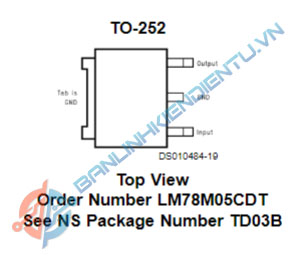 Sơ đồ chân LM78M15