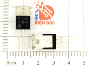 D1138, 2SD1138 Transistor NPN 200V/2A TO-220C