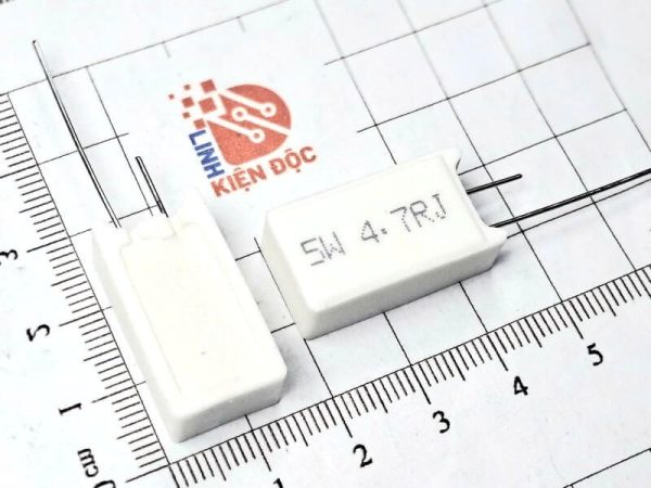 điện trở sứ 5W 4.7R