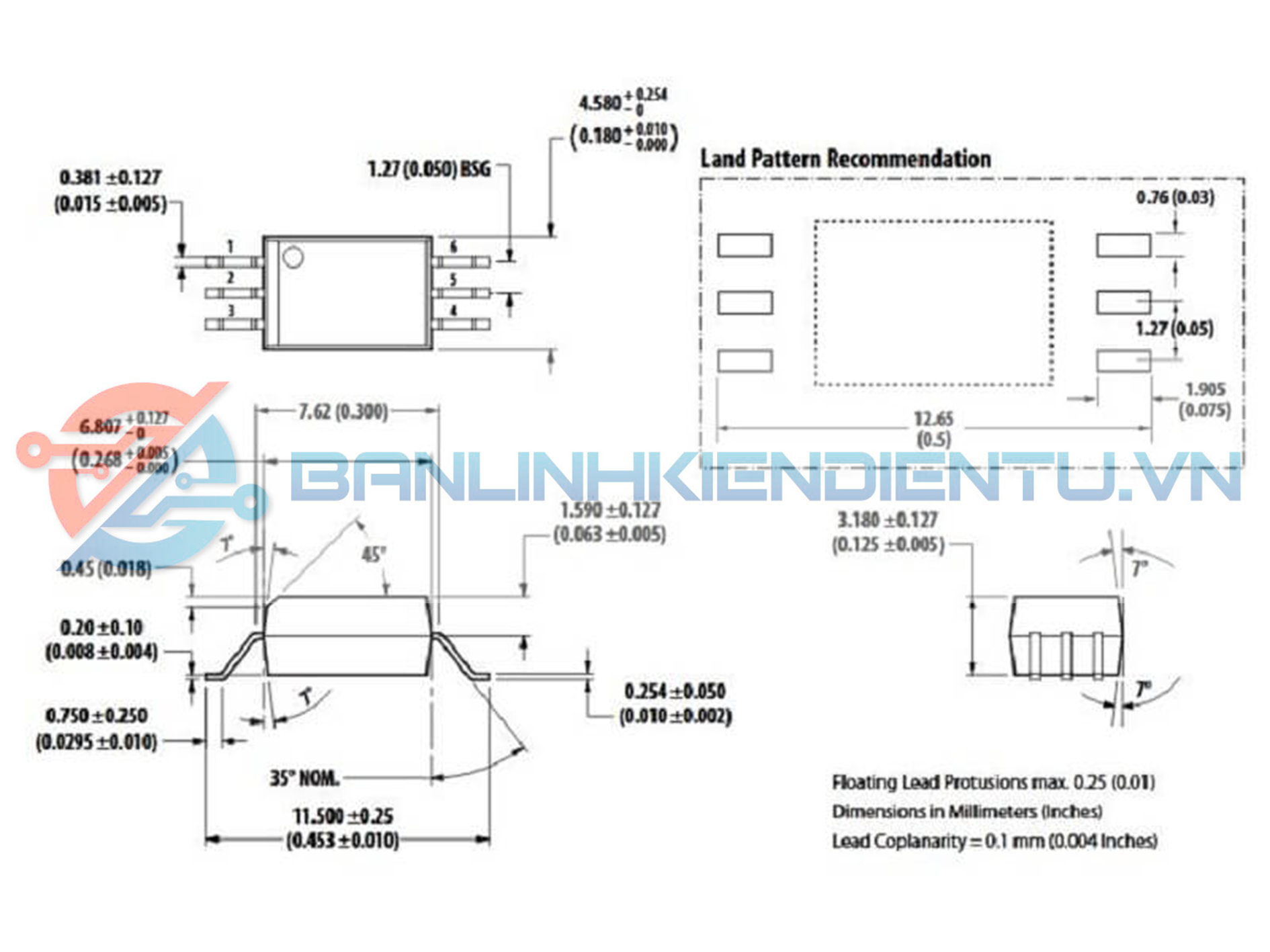kích-thước-ACPL-W434V_
