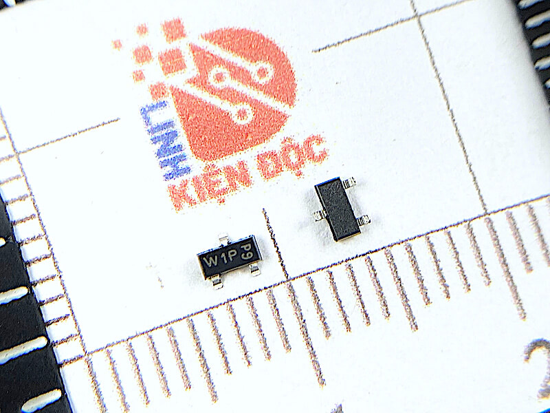 PMBT2222A ký hiệu W1P Transistor NPN 0.6A/40V SOT-23