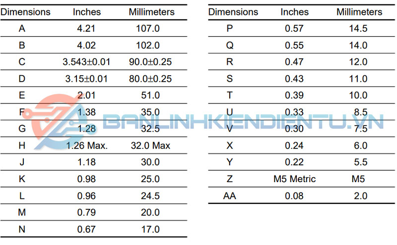 Kích thước CM100TF-24H 1