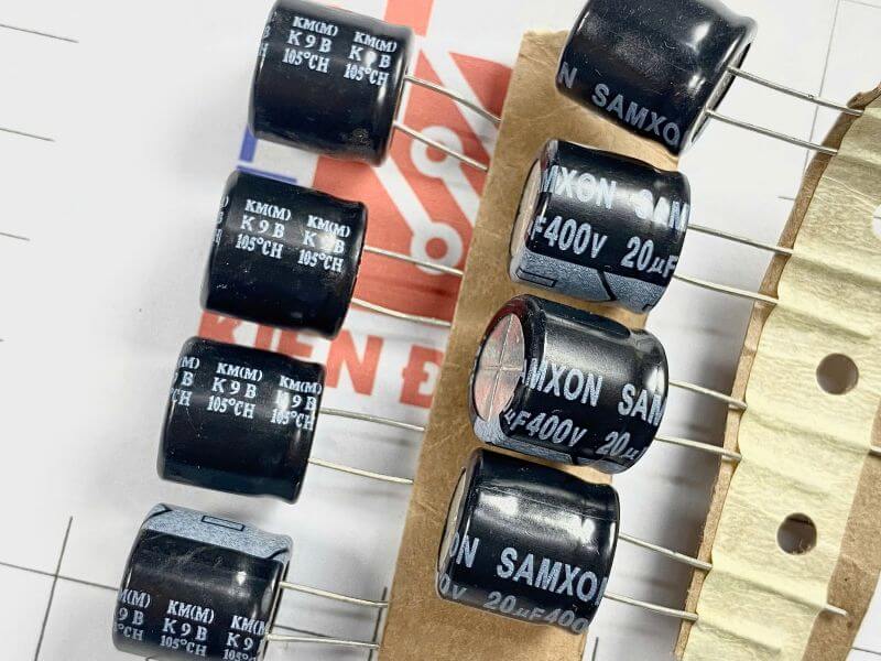 Tụ điện CapXon 20uF 400V 12x13mm (hàng chính hãng)_2 Tụ điện CapXon 20uF 400V 12x13mm (hàng chính hãng)_2