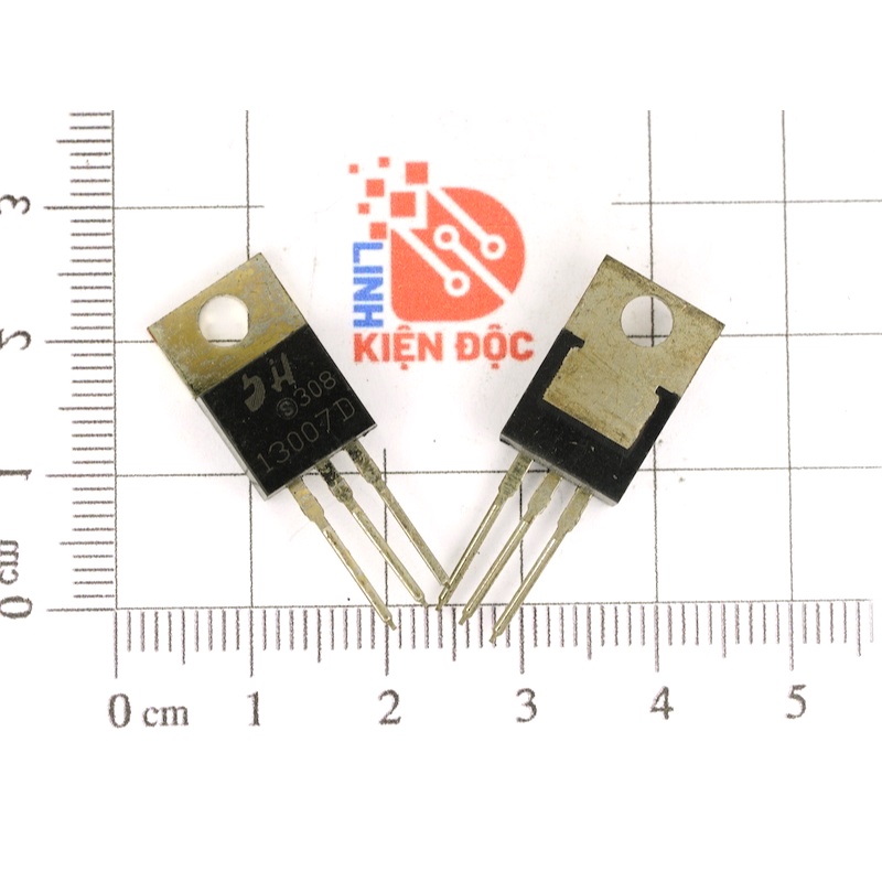 13007D 13007 Transistor NPN 700V 8A TO-220-3L (Lưng Đồng)
