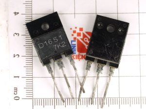 D1651 2SD1651Transistor NPN 1500V 5A TO-3PML tháo máy