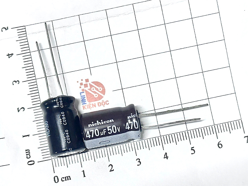 Tụ hóa nichicon 470uF 50V 13x20 105 độ _1