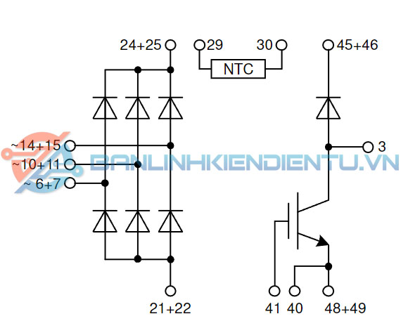 sơ đồ tương đương VUB145-16NOXT