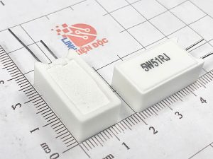 Điện trở sứ 5W 51R chân đứng-1