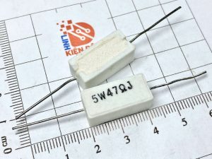 Điện trở sứ 5w 47r