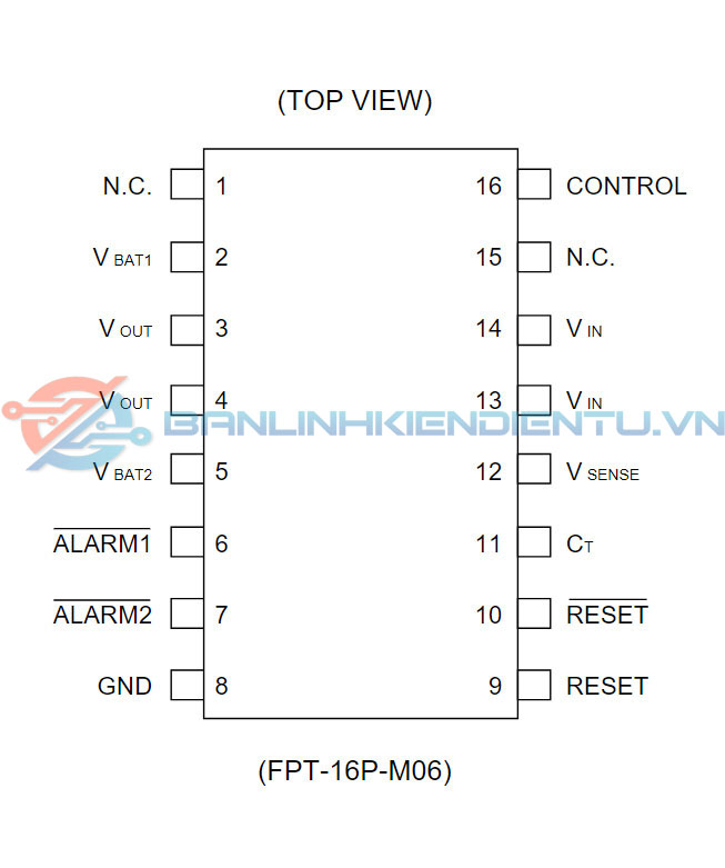 Sơ đồ chân MB3790