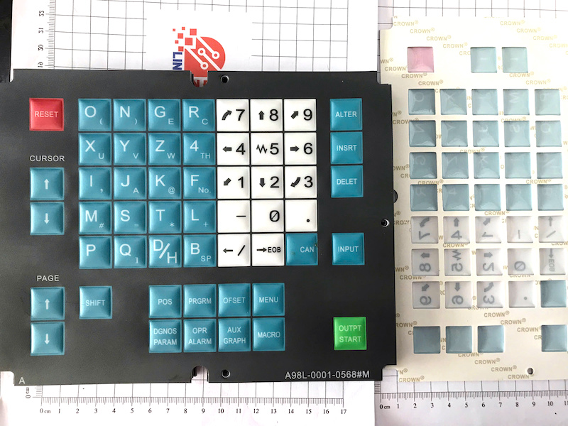 A98L-0001-0568#M bàn phím máy CNC Fanuc