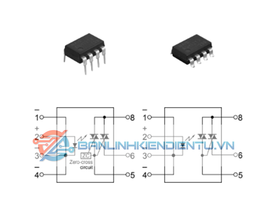 Sơ đồ chân AQH3223