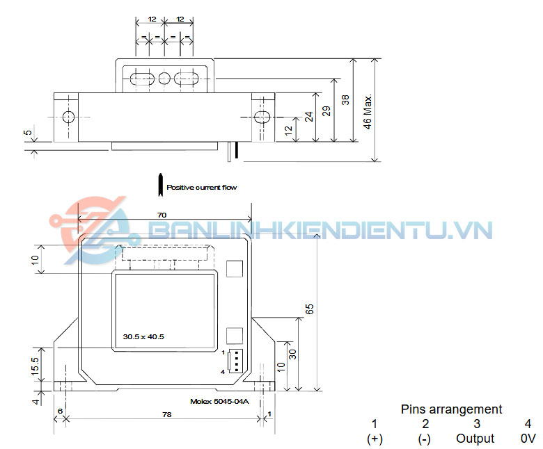 Kích thước HAT600-S