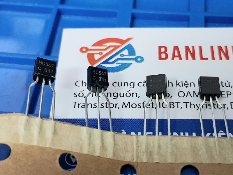 thumbnail image 2 of 100-Piece BC547B NPN Transistor - TO-92, 45V, 0.1A - By SMW 2 of 4
