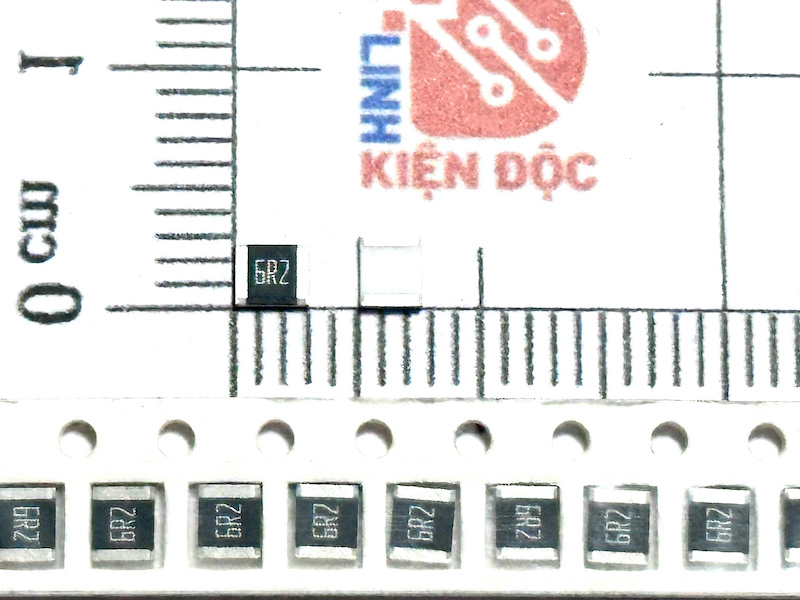 Điện trở dán 1210 6.2R