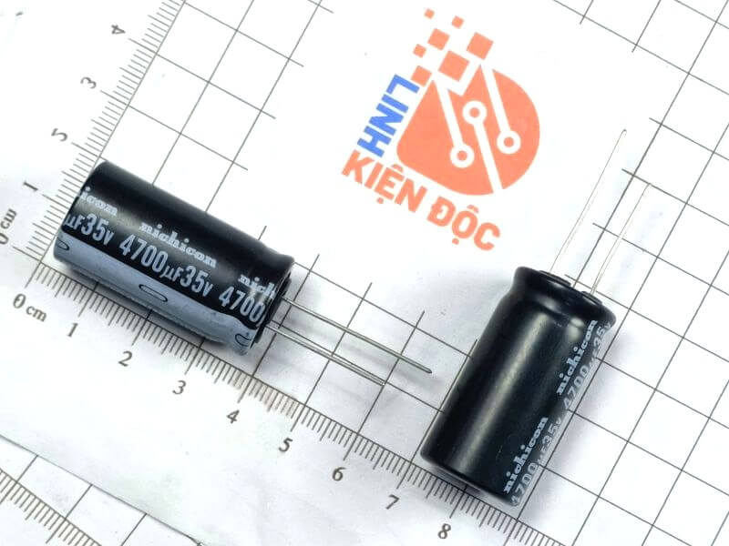 Tụ hóa Nichicon 4700uF 35V 18x35mm