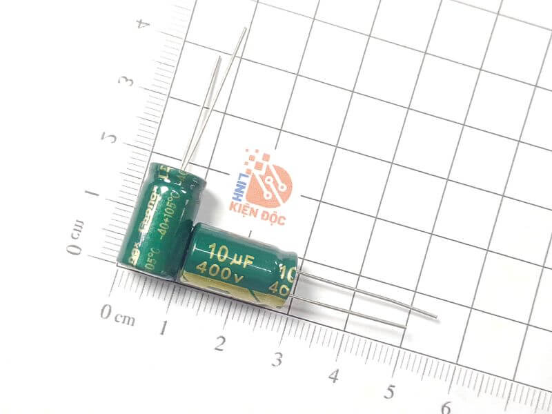 Tụ hóa 10uF 400V kích thước 10x17mm3 Tụ hóa 10uF 400V kích thước 10x17mm2
