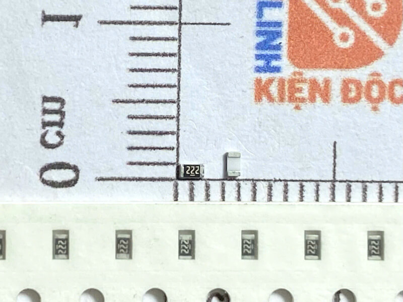 Điện trở dán 0603 2.2K