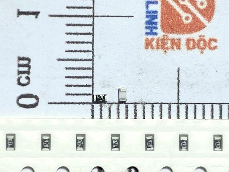 Điện trở dán 0603 47R