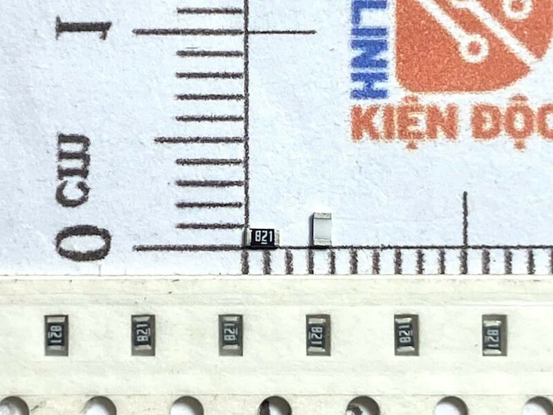 Điện trở dán 0603 820R