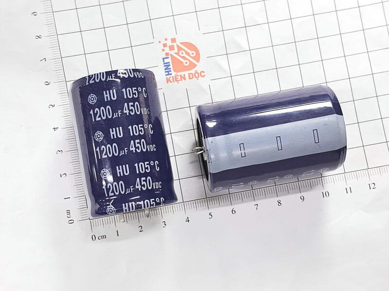 Tụ hóa 1200uF 450V kích thước 35x55mm (loại 2 chân)_2