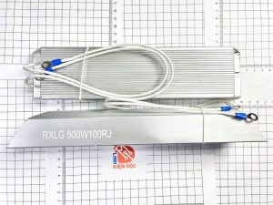 Điện trở xả vỏ nhôm RXLG 500W 100R 265x60x30mm