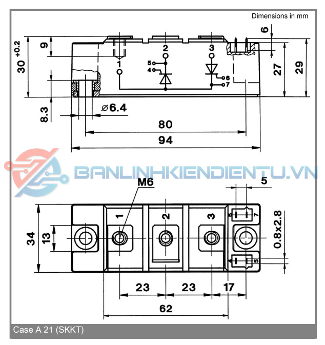 Kích thước SKKT132_12E