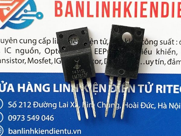 LM7812F lưng nhựa